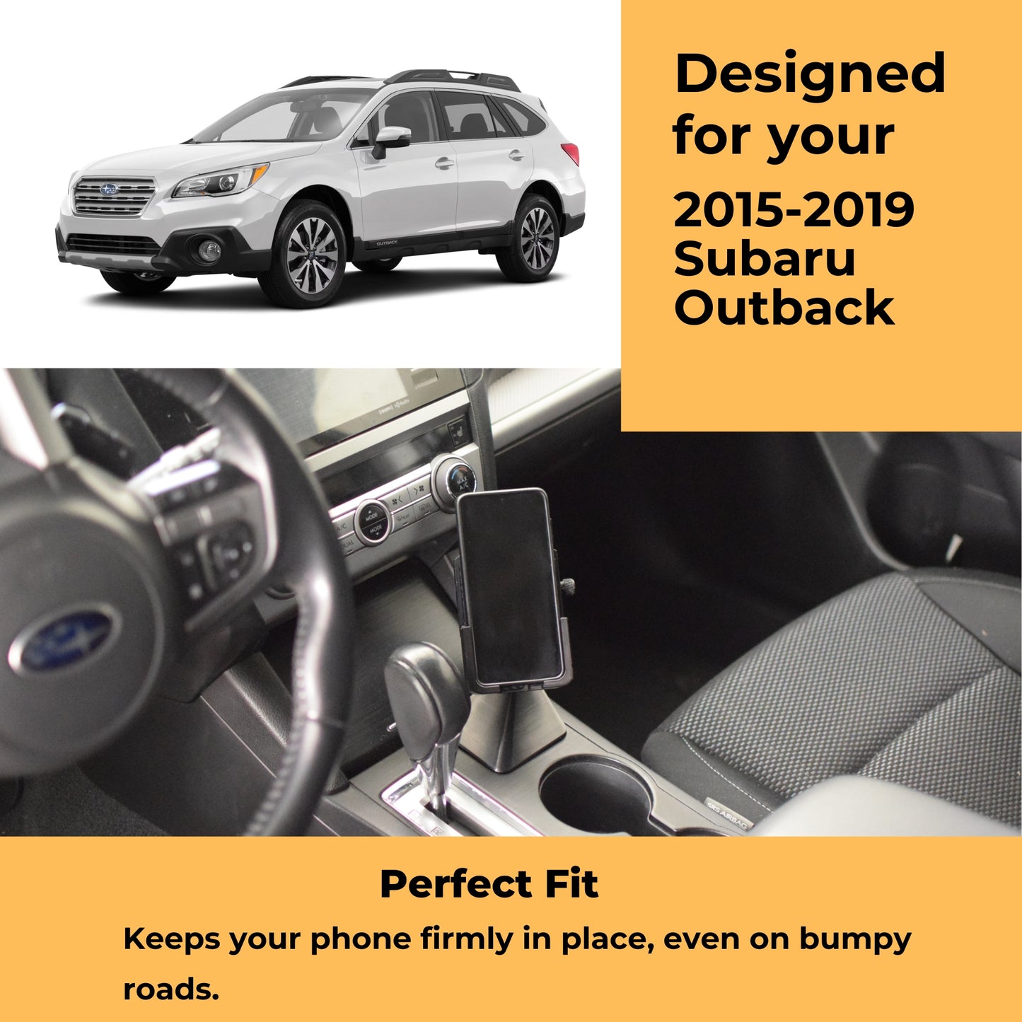 Subaru Outback 2015-2019 Phone Holder