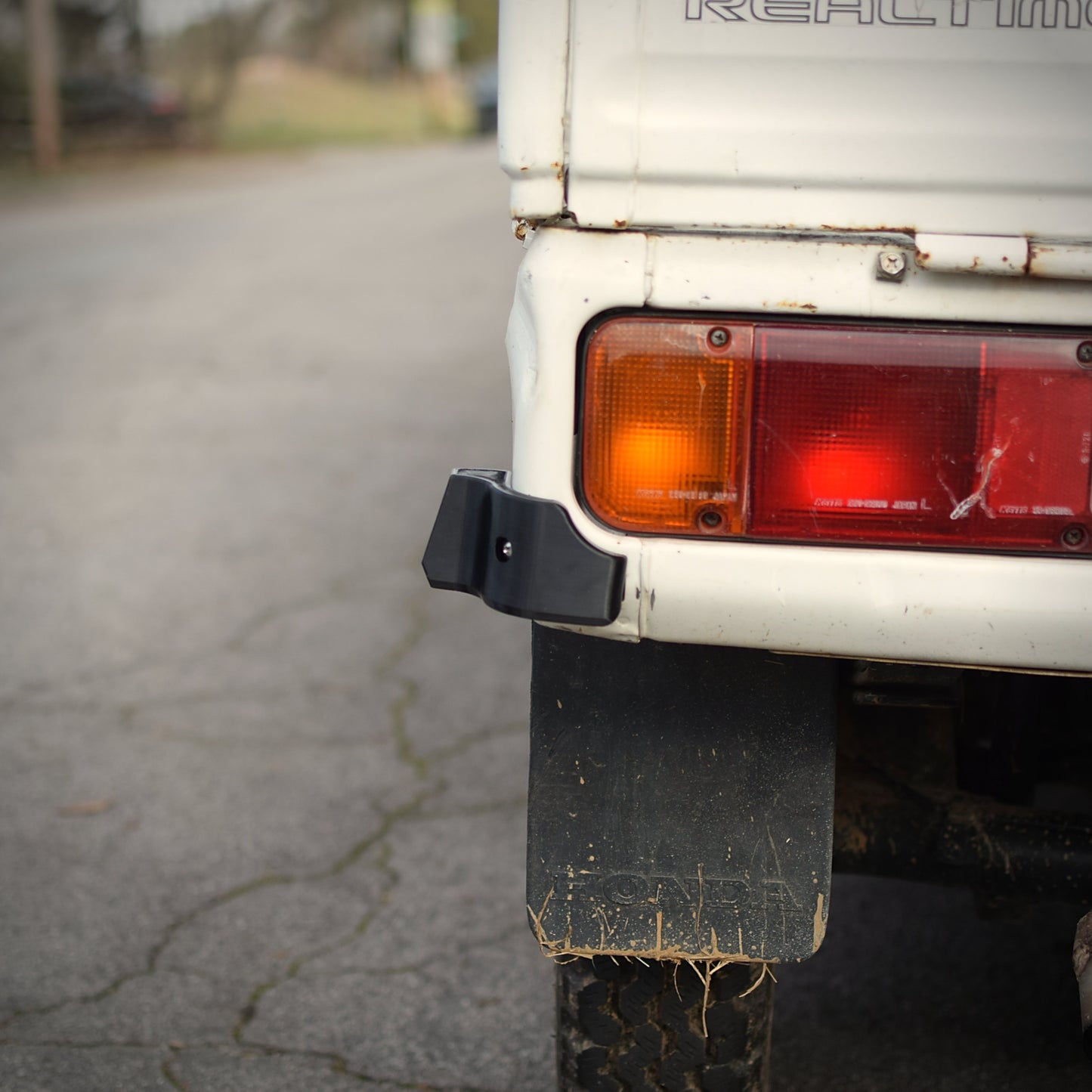 Honda Acty Bumper Guard Extended for Wide Tires