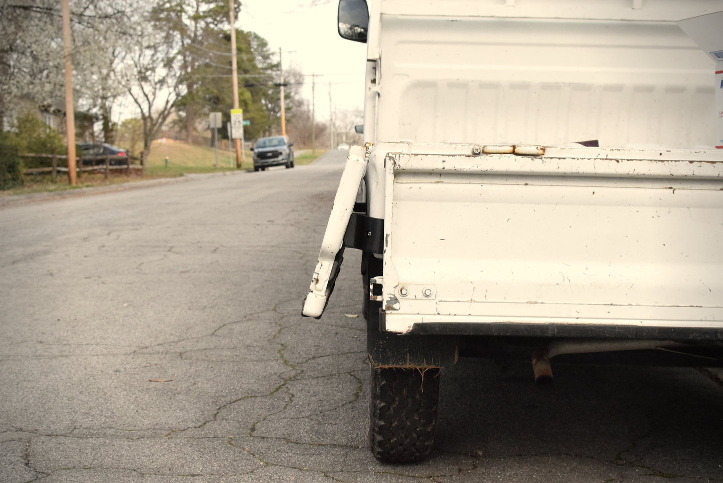 Honda Acty Bumper Guard Extended for Wide Tires