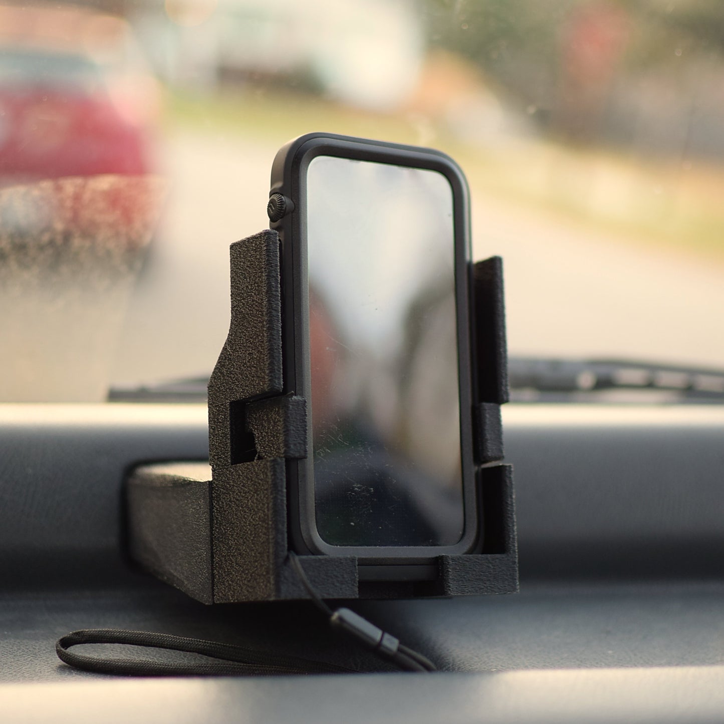 Honda Acty Cellphone Mount with Tach and Wireless Charging